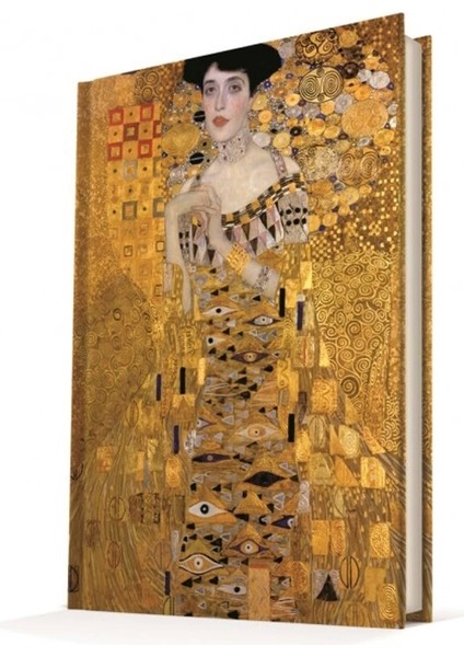 Art Of World / Gustav Klımt - Portraıt Of Adele Bloch Bauer 14X20 Sert Kapak 96 Yp. Çizgili Defter