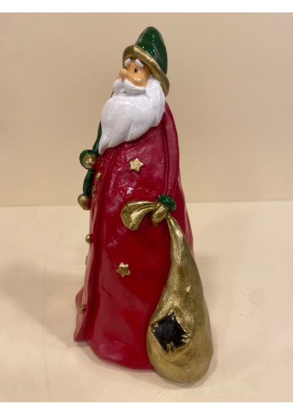 Yılbaşı Şapkalı Çuvallı Noel Baba 21 cm