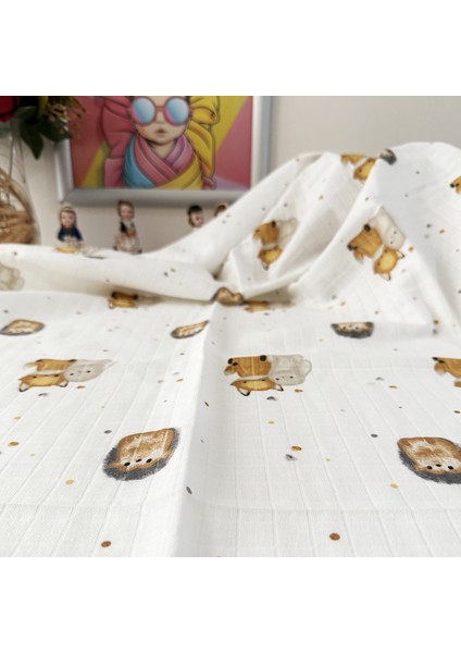 Çok Amaçlı Müslin Örtü Bezi - Bebek Battaniyesi %100 Pamuk 95 x 95 cm fiyatları