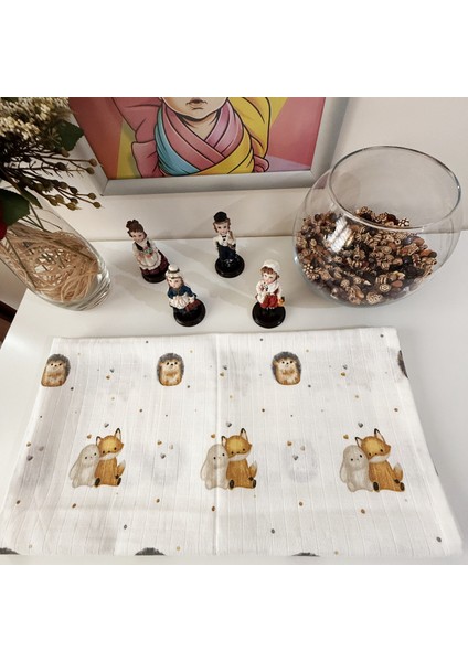 Çok Amaçlı Müslin Örtü Bezi - Bebek Battaniyesi %100 Pamuk 95 x 95 cm modelleri