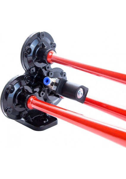 Havalı Korna 3 Borulu Düz Sesli 24VOLT Kırmızı Renk fiyatları