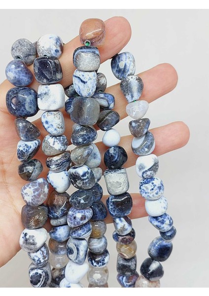 Akik Taşı Şekilsiz Doğal Taş Dizi (54498)