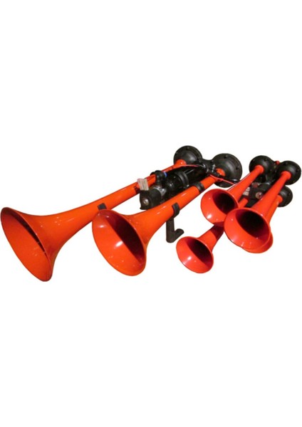 HD450C Altı Borulu Ultra Yankılı Havalı Dadan Korna 12 Volt