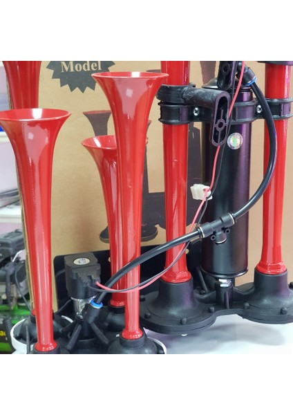 HD450C Altı Borulu Ultra Yankılı Havalı Dadan Korna 12 Volt fiyatları