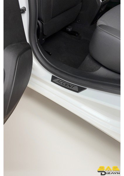 Hyundai Accent Blue Sd Krom Kapı Eşik Koruması 2011 ve Üzeri 4 Parça