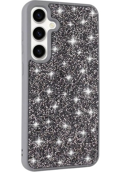 Samsung Galaxy S24 Plus Uyumlu Kılıf Parlak Taşlı Tasarım Zore Pırlanta Kapak