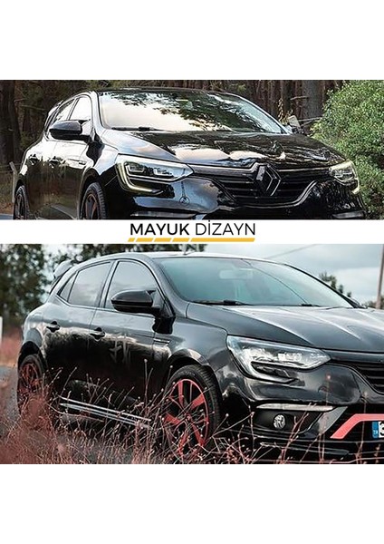 Renault Megane 4 Yarasa Ayna Kapağı+ Montaj Bandı