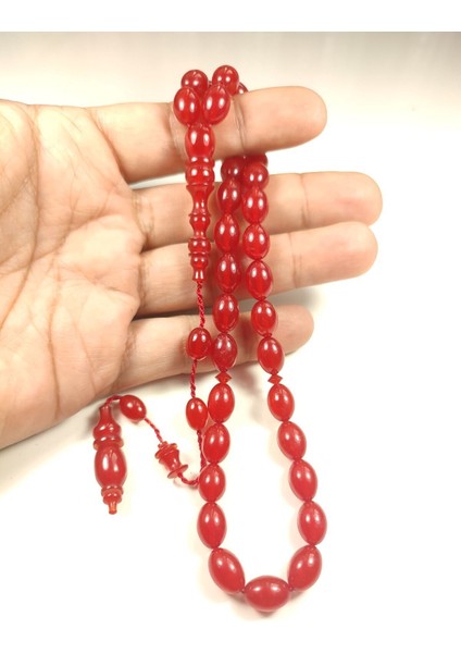 Darabacı Abdullah Usta Eseri 0.6 mm Delim 3 Kat Cilalı Yemen Zar Keheribar Tesbih Sertifikalı 6114 fırsatları