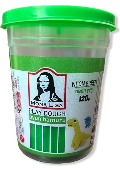 Mona Lısa SD240-16 Oyun Hamuru Neon Yeşil 120 G