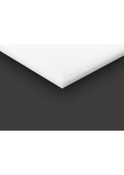 Tekno Trust 10MM Beyaz Polietilen Levha | Pe 300 | Tüm Ebatlar