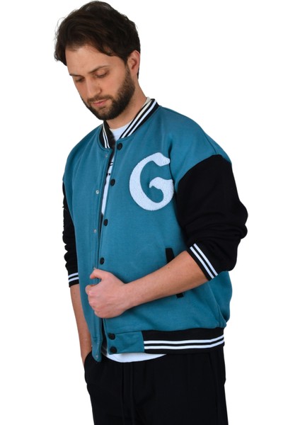 Üç Ipli G Nakış Detaylı Çıtçıtlı Kolej Mont 2304761
