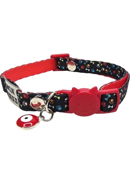 Güvenlik Kilitli Kedi Tasması, Isimli Kedi Tasması, Kedi Isimlik, Kedi Künyesi, Safety Click Tasma, Isme Özel Tasma modelleri