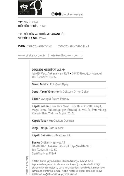 Eski Türk Tarihi Cilt 1 - Kürşat Yıldırım modelleri