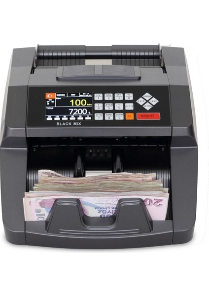 Black Mix Karışık Deste Para Sayma Makinesi fiyatları