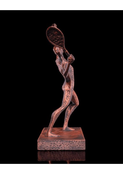 Bakır Renk Tenisçi Heykeli indirimleri