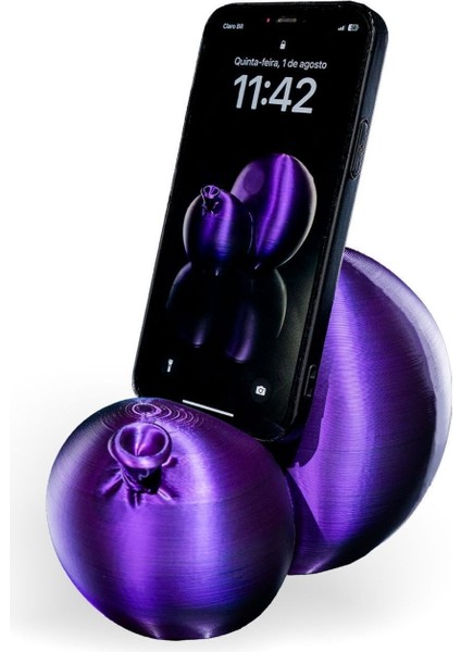 - After Party Mor Balon Temalı Modern Telefon Tutucu Masa Aksesuarı fiyatları