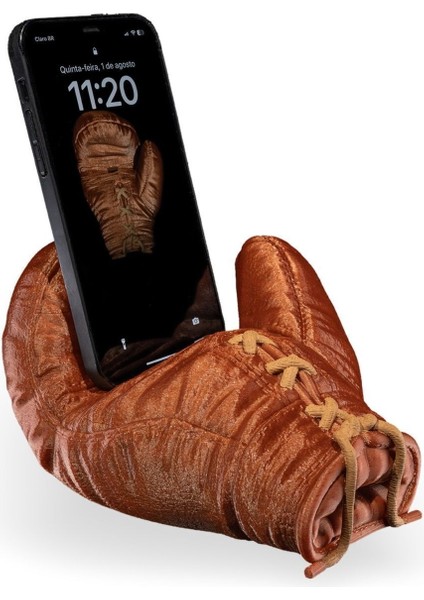 - Boks Eldiveni - Sağ Kroşe Temalı Modern Telefon Tutucu Masa Aksesuarı fiyatları