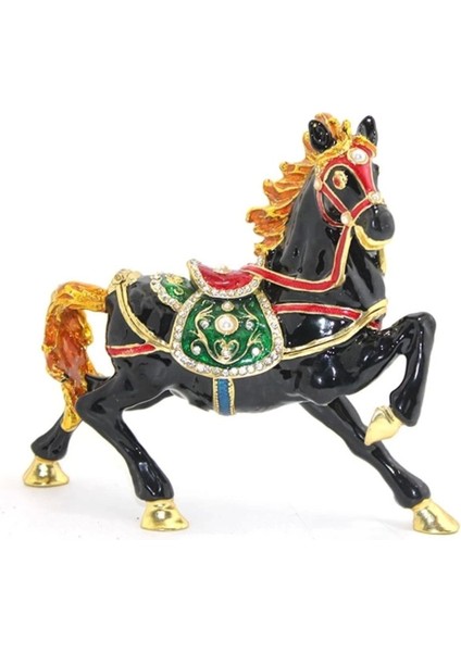 Tekno Trust Swaroski Taşlı Tekli At Figürü ALK1925