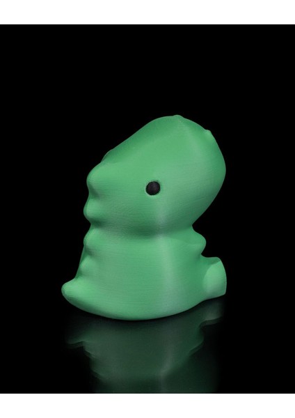 - Yeşil Bebek T-Rex Dinozor Biblo - Sevimli ve Eğlenceli Dekor