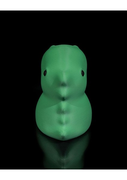 - Yeşil Bebek T-Rex Dinozor Biblo - Sevimli ve Eğlenceli Dekor