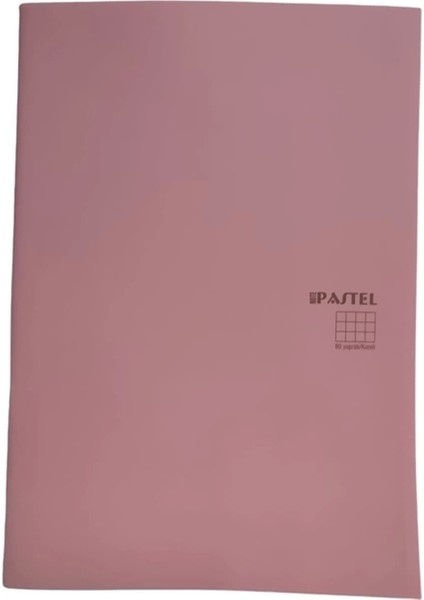 Keskin Pastel Note Dikişli Pp Kapak Defter A4 80 Yp. Kareli
