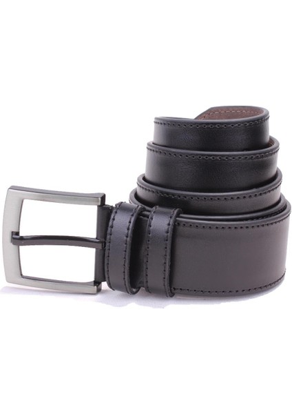 DMK26-459 Siyah 4.5 cm Suni Deri Erkek Kemer modelleri