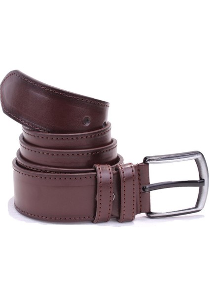 DMK26-459 Kahve 4.5 cm Suni Deri Erkek Kemer fiyatları