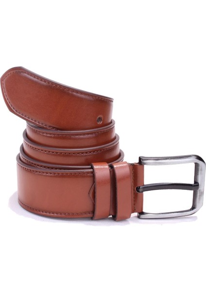 DMK26-460 Taba 4.5 cm Suni Deri Erkek Kemer fiyatları