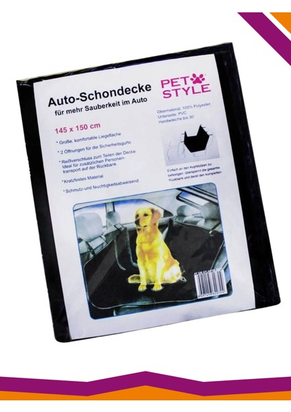 Kedi ve Köpek Oto Koltuk Koruma Örtüsü 145X150 cm fiyatları