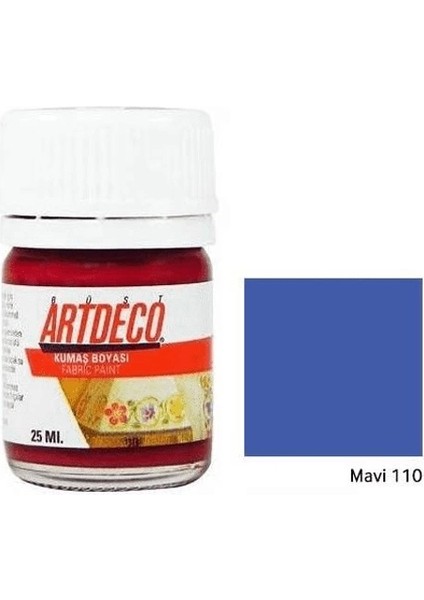 Kumaş Boyası 25 Ml. Blue Y-010A-110