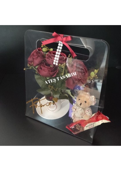 Hediyelik Kişiye Özel Şeffaf Pleksi
