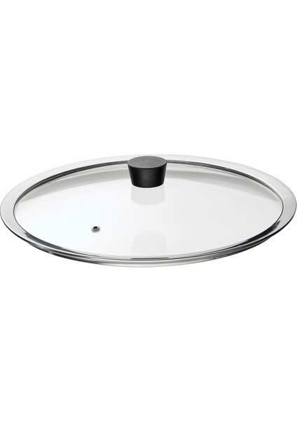 Tencere Kapağı, Paslanmaz Çelik-Cam, 33 cm