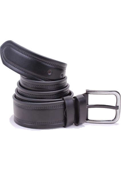 DMK26-452 Siyah 4.5 cm Suni Deri Erkek Kemer fiyatları