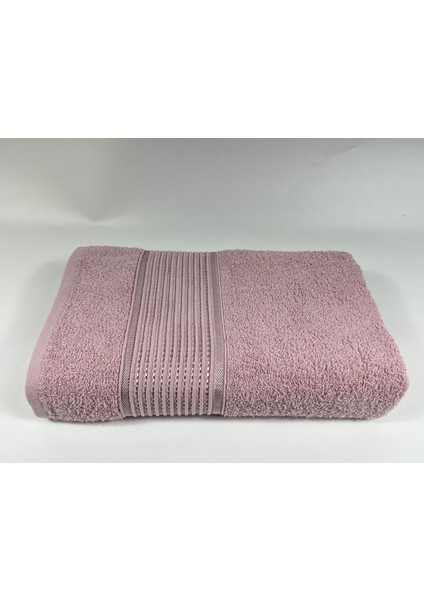 Pembe 90X145 cm Banyo Havlusu % Pamuk Yumuşak ve Hızlı Kuruyan Büyük Boy Banyo Plaj Havlusu