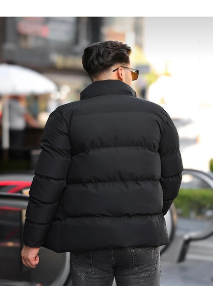 Erkek Su ve Rüzgar Geçirmez Siyah Mont fırsatları