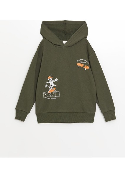 Lcw Kids Kapüşonlu Erkek Çocuk Sweatshirt