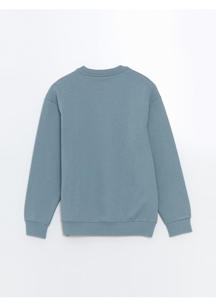 Lcw Casual Bisiklet Yaka Uzun Kollu Erkek Sweatshirt