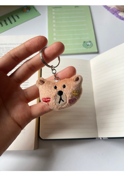 Sevimli Ayıcık Kawaii Anahtarlık Çanta ve Cüzdan Aksesuarı Hediyelik