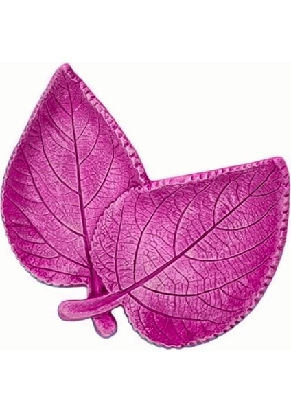 11CM Çift Yaprak Silikon Kalıp K-1243 fırsatları