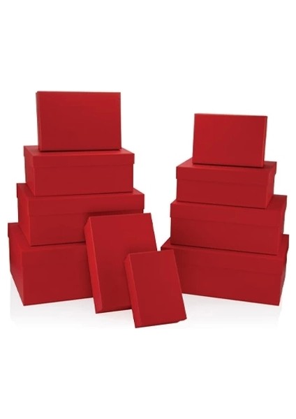Your Red Dikdörtgen Hediye Kutusu BX0895 I 270X360X140 mm