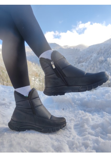 Çiğdem Kar Botu Kar 1 Unisex - Siyah - 38 - ST01228-SİYAH-38 fırsatları