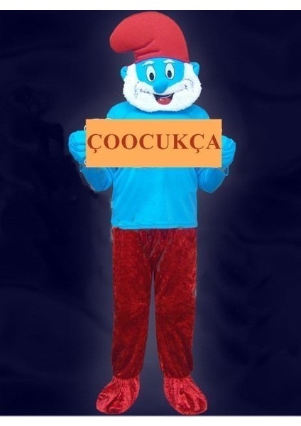 Çocuk Şirin Baba Kostümü modelleri