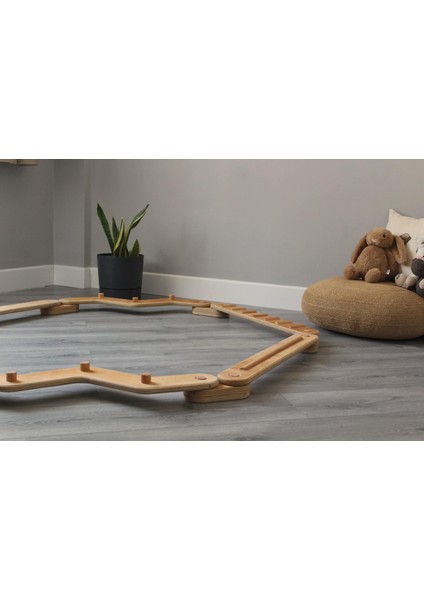 Montessori Çocuk Gelişim Denge Yürüme Tahtası
