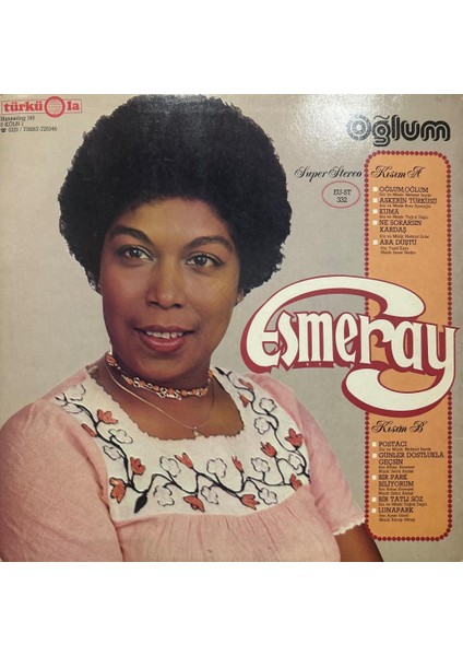 Esmeray – Oğlum 1980 Alman Baskı LP