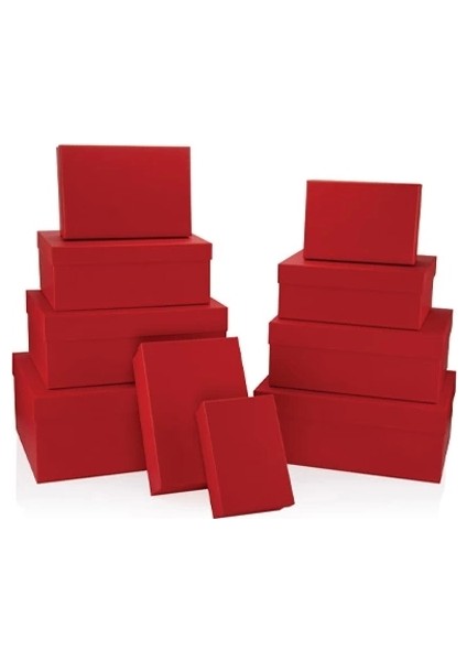 Your Red Dikdörtgen Hediye Kutusu BX0895 G 230X315X125MM