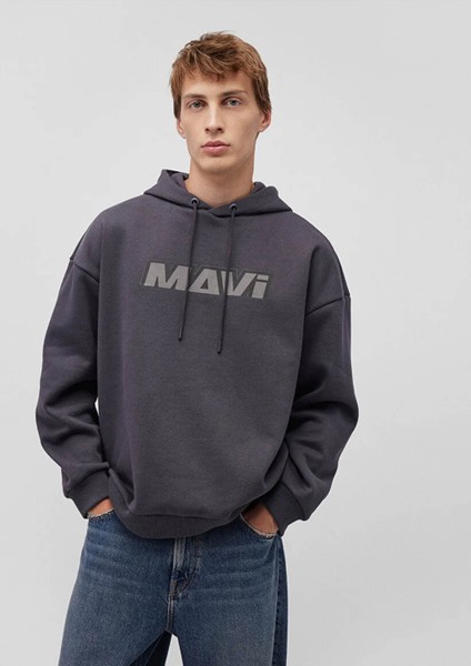Siyah Erkek Sweatshirt M0S10202-70087