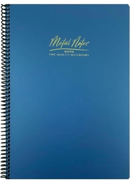 Metal Notes Spiralli Pp Kapak 17X24 100YP. Kareli Defter modelleri