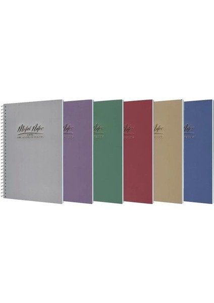 Metal Notes Spiralli Pp Kapak 17X24 100YP. Kareli Defter fırsatları
