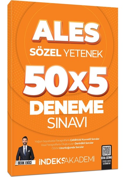 2025 ALES Sözel Yetenek 5 Deneme Sınavı Çözümlü