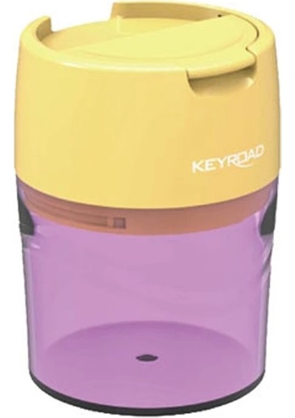 KR972410 Pastel Robby Çift Gözlü Hazneli Kapaklı Kalemtraş